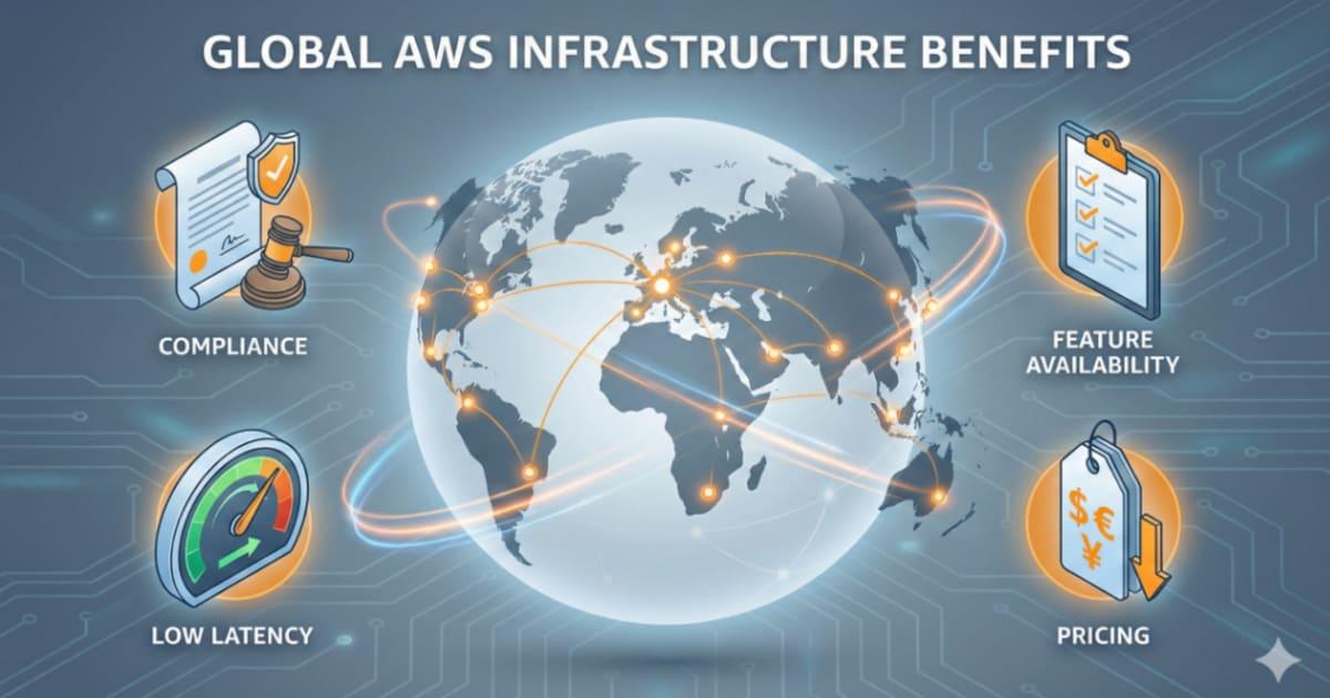 Regiones de AWS: 4 Factores Clave para Elegir Dónde Desplegar tus Recursos en la Nube