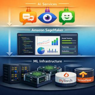 Machine Learning en AWS: Los 3 Niveles que Transforman la Inteligencia Artificial en Herramientas Reales